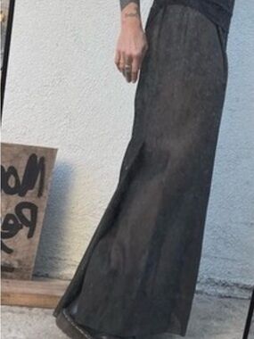 Vtg 90s Yohji Yamamoto Edgy Asymmetrical Archival Wrap Skirt Made in France (S)